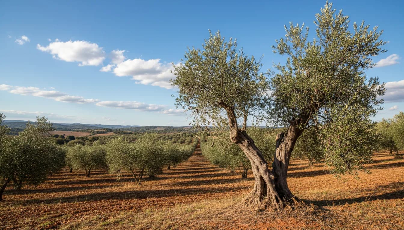 Single Oliverse olive tree